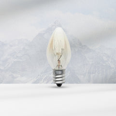 Bulb With Yellow Light